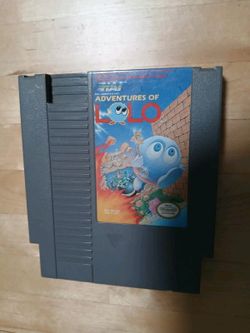 Adventures of Lolo (Nintendo Entertainment System, 1989) USED CARTRIDGE ONLY