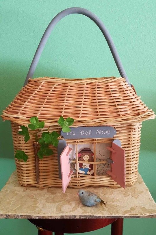 Wicker Rattan Basket