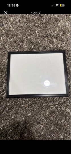 Black Picture Frame with Glass
