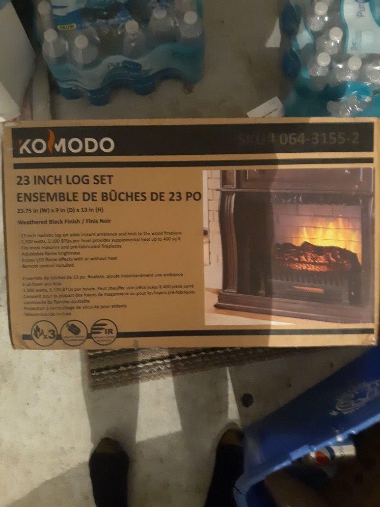 Electric Fireplace Insert