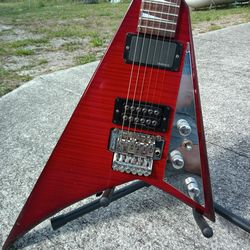 Jackson Randy Rhoads Flying V guitar for sale.