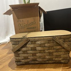 Peterboro Picnic Basket + Accessories  