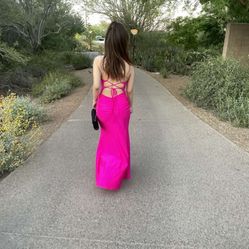 Pink Prom Dress Size 0