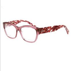CHRISTIAN DIOR PINK TORTOISE FRAMES
