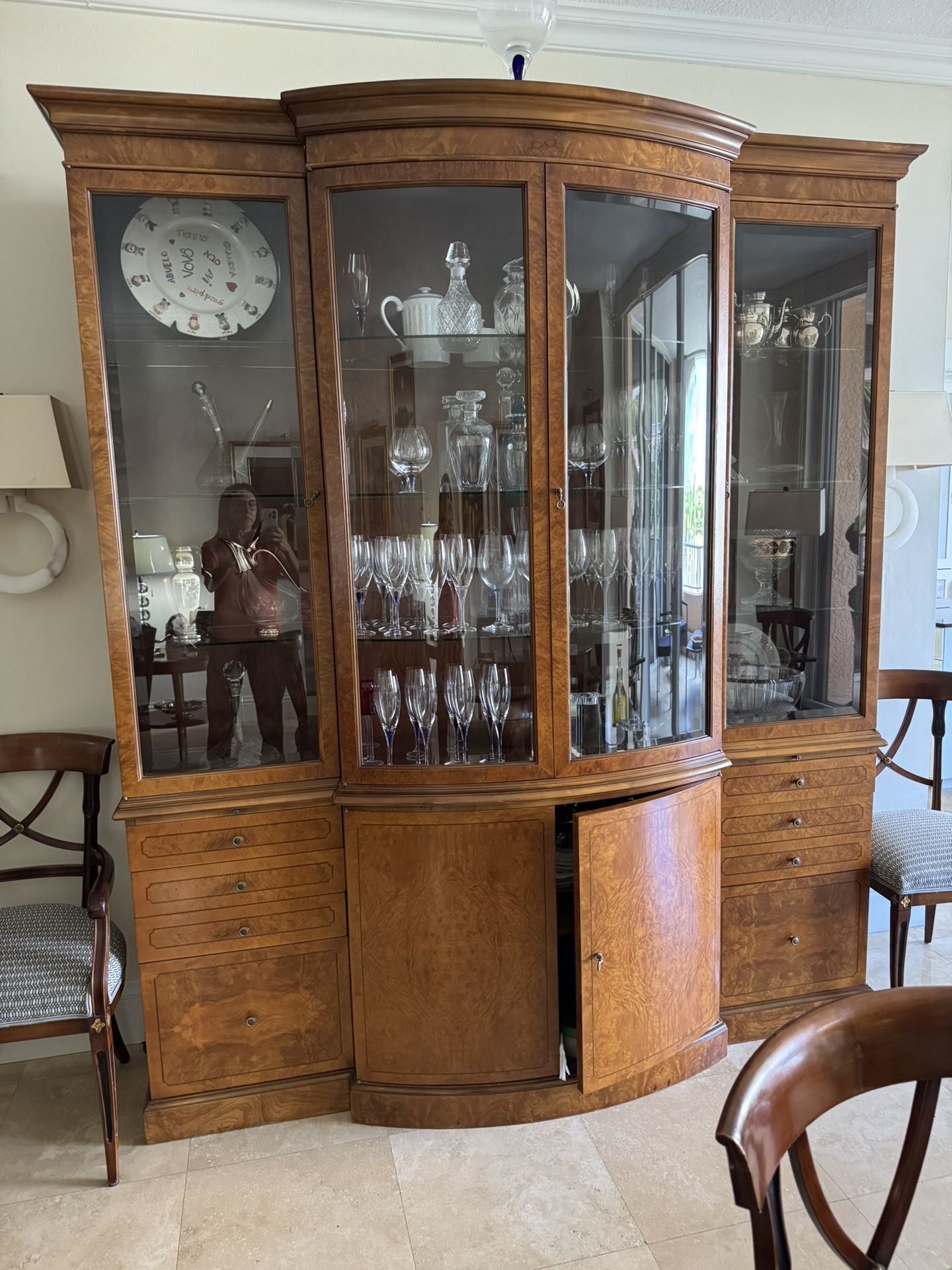 Vintage China Cabinet