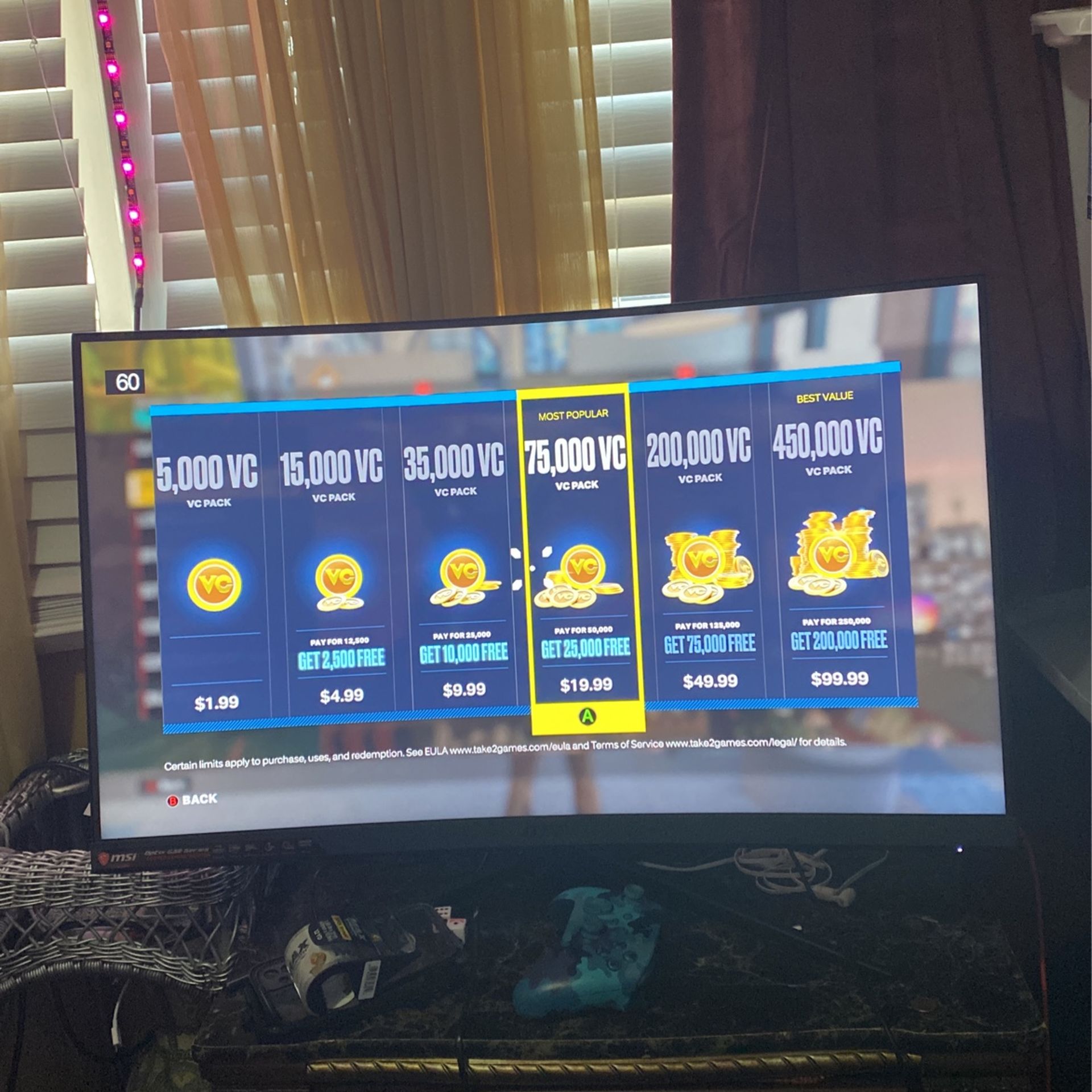 Curved Gaming Monitor
