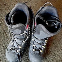 Snowboarding Boots and pants and jackets
