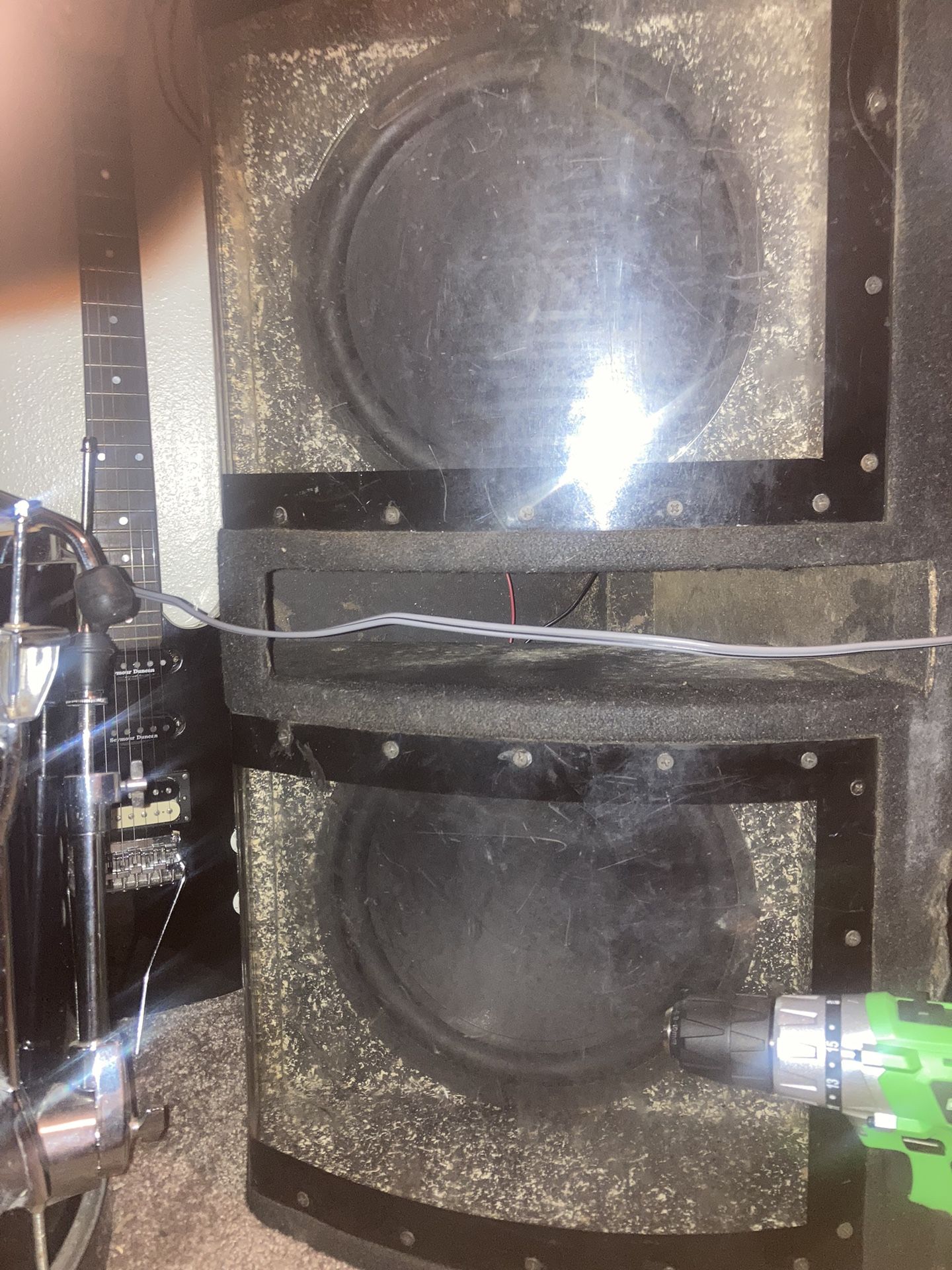 2 Sets Of Subs & A Set Of Adapters/spacers 4 To 5 Lug