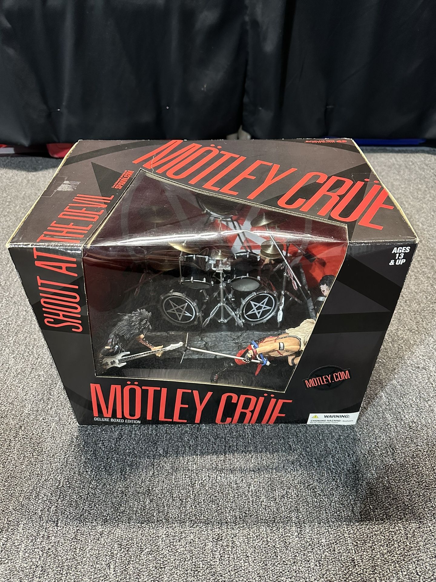 Motley Crue Shout At The Devil Stage Set by Mcfarlane Toys