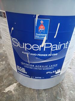 5 gallons Interior Satin Light Beige Paint