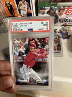 2018 Topps - SHOHEI OHTANI - Game Changers Rookie Card #S-39 PSA 9