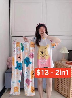 Pajamas - ONE SIZE FITS ALL UP TO XL 