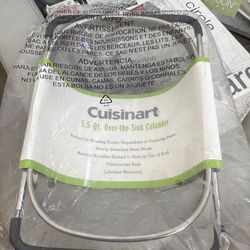 Colander 5.5 qt stainless steel