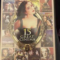 15 GREAT CINEMA (DVD) 