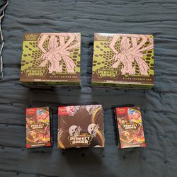 Pokemon center perfect order pokemon cards etb , booster box