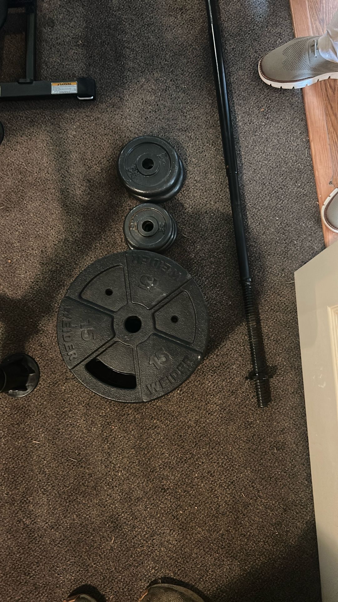 workout Bench And Weights