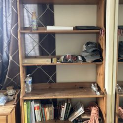 Wood Book Shelf