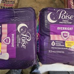 Poise adult overnight protection pads