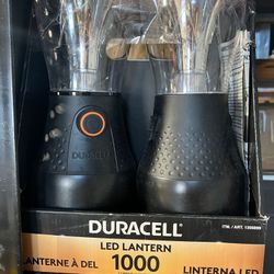 Duracell 1000 Lumen Lantern 2 Pack