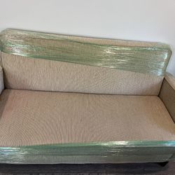 Small Beige Couch / Sofa $65 o.b.o