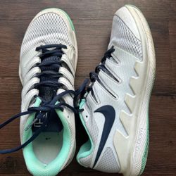 Athletic Nike Womens Air Zoom Vapor X HC AA8027-010 White Running Shoes Sneakers Size 11
