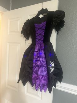 Halloween witch costume For Little Girls 