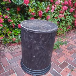 Rattan Bamboo Table Base 20"D x28"H