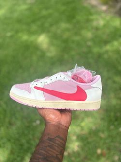 Jordan 1 Travis Scott Tropical pink