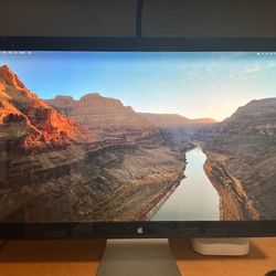 Apple Thunderbolt Display 27” (with adapters)