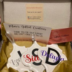 Custom Christmas Ornaments