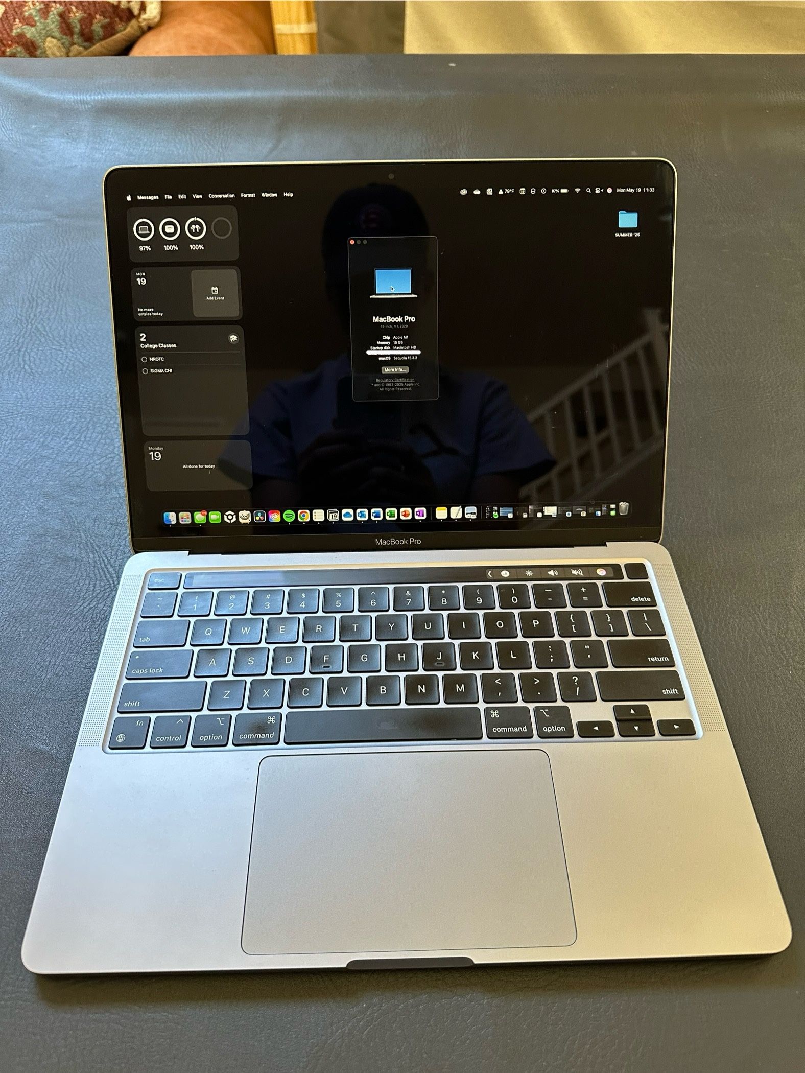 M1 MacBook Pro 16gb RAM 512gb Storage