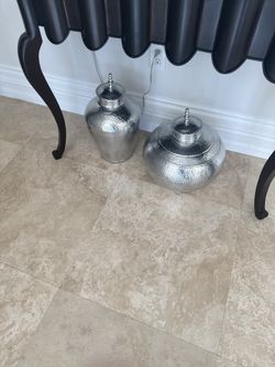 Set Of 2 Big Vases