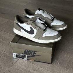 Nike Air Jordan 1 Low OG - Medium Olive - Men’s 11