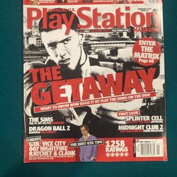 Official US PlayStation Magazine NO Demo Disc PS2 Feb 2003 GTA FFX-2 Matrix PrideFC