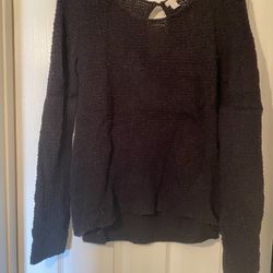 Black Knit Sweater