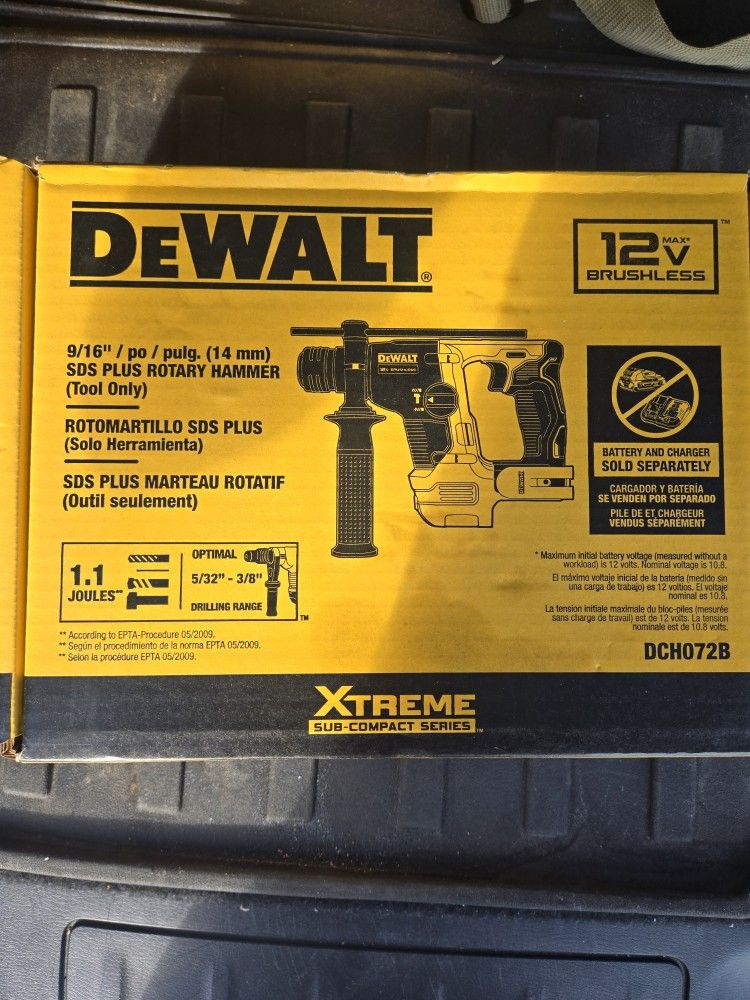 Dewalt Sds Hammer Drill New