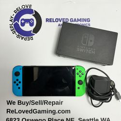 Nintendo Switch OLED - Dock And Charger - Two Month Warranty - For Sale Or Trade