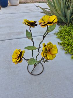 Metal Flowers