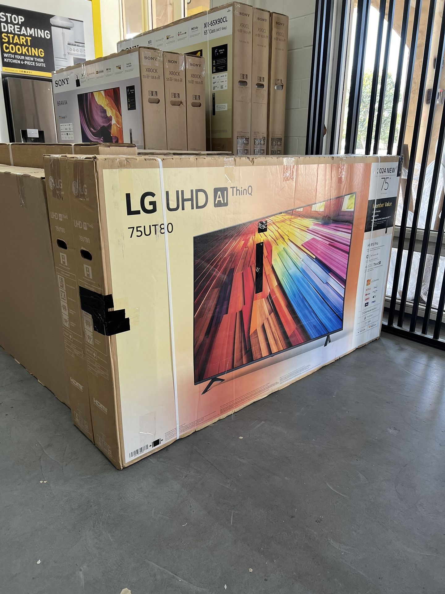 LG 75” UT8000 4K Smart Tv (Take Home Today, $0 Down)
