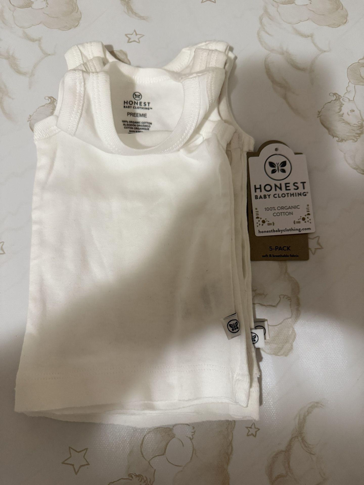 Honest Baby Vest Size P