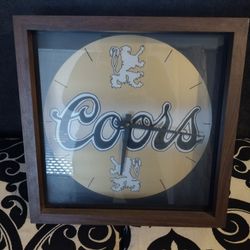 Vintage Coors Banquet Clock 