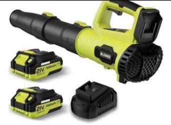 Leaf Blower Cordless Comes With 2 Batteries! Brand New