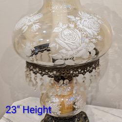 Vintage Hurricane Lamp