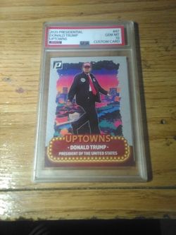 Donald Trump Uptown Card