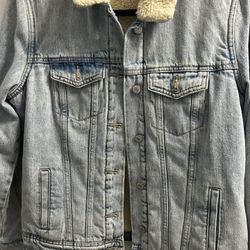 Denim Ferpa Jacket Medium 