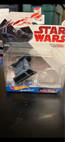 stars wars hot wheels Tie fighter or Hans speeder