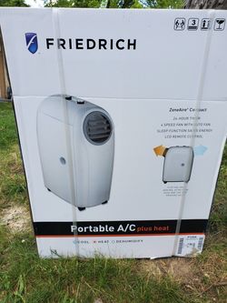 PORTABLE AC WITH HEATER BRAND NEW