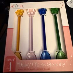 Glass Spoons New $10