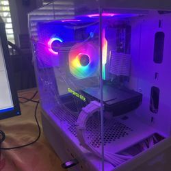 White Gaming Pc