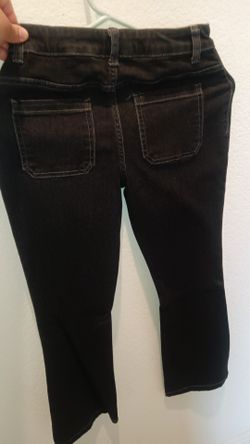 Girl Black rhinestone Jeans